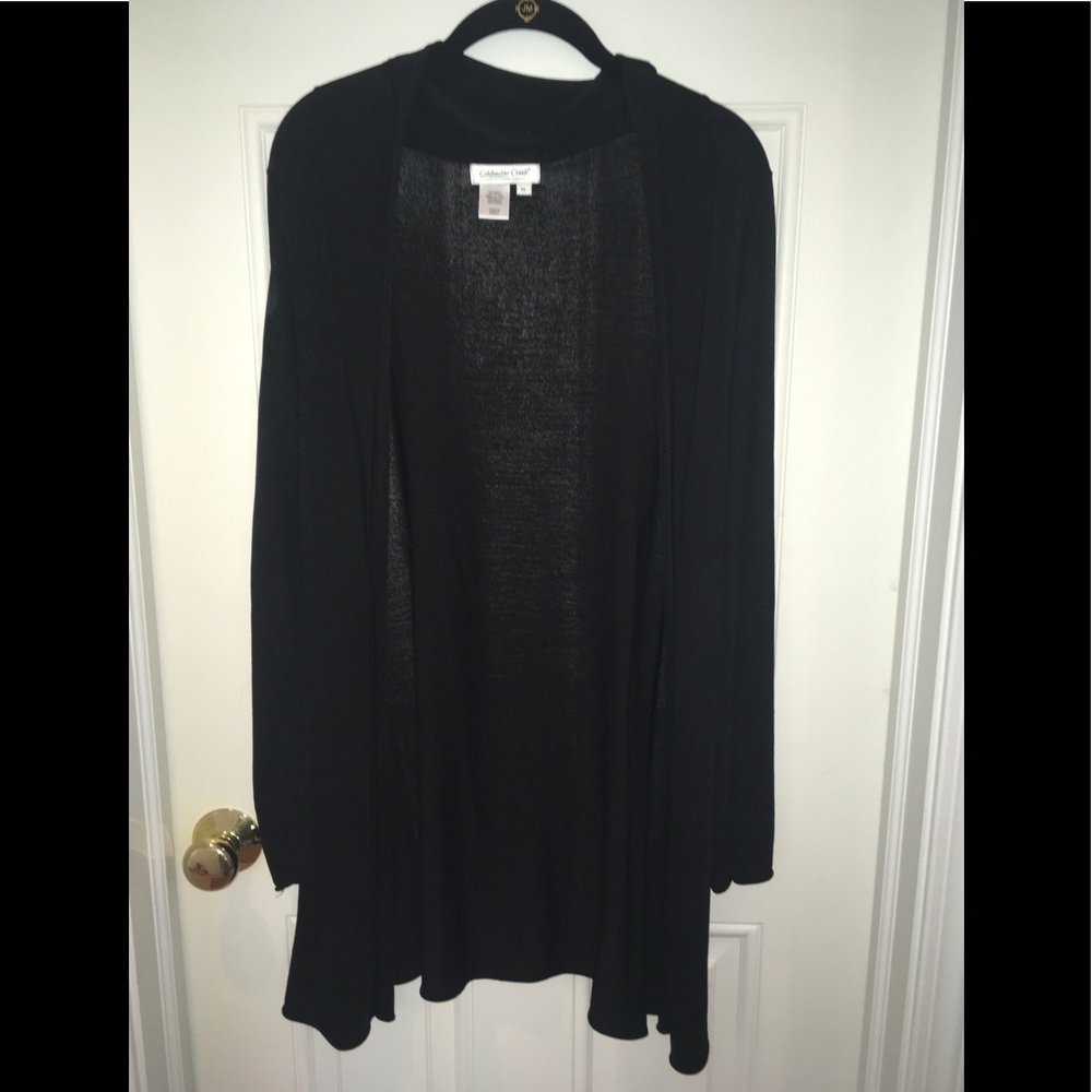 Coldwater Creek Open Front Cardigan